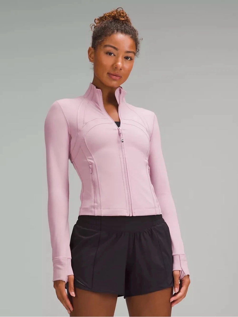 Lululemon Define Cropped Jacket *Nulu - Rose Blush - 8